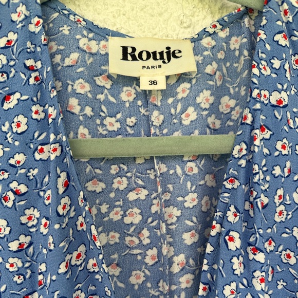 Rouje Gabin Blue dress FR36 - Picture 7 of 9